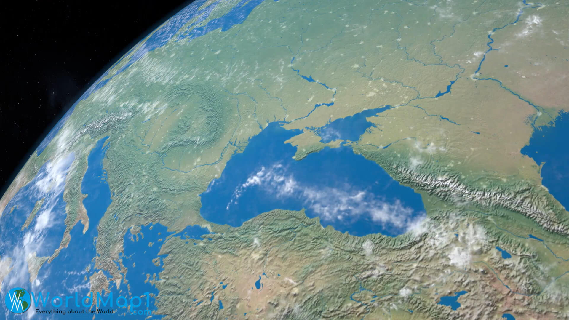 Ukrayna Uydu Görüntüsü